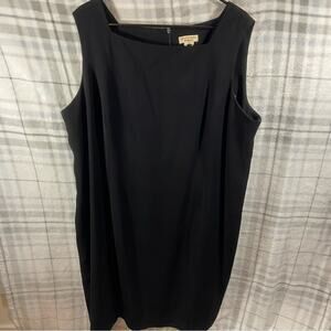 Sleeveless Black Dress - Brand Unknown